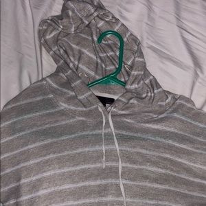 striped hoodie